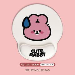 護腕鼠標墊手腕墊可愛小動物鼠標墊子女生記憶棉辦公桌墊鍵盤手托