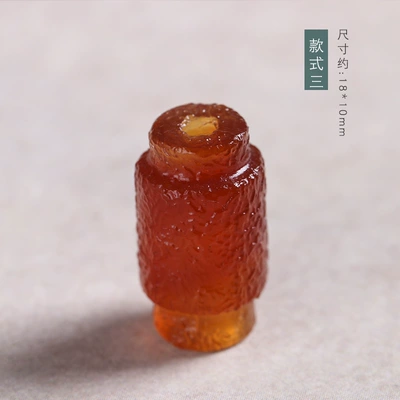 Zərgərlik ara hissələri green agate DIY small tube beads - style-three-about-1810mm-random-color