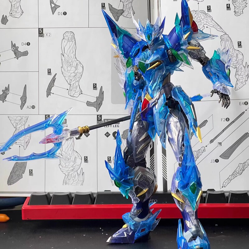 メカモーティブ ネイキッド威遠式呂布、曹仁、白起ガンダム ブラインドボックス組み立てガンダム 白雪姫 赤異端者|undefined