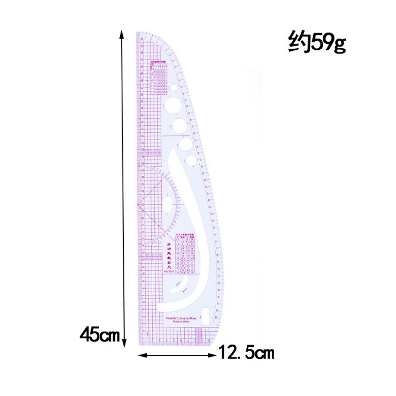 regla de corte, regla de prenda, regla de corte, regla de jaula de manga, regla de corte