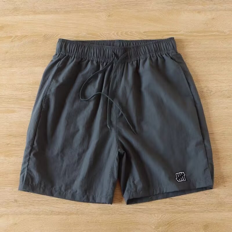 American Casual Outdoor Sports Quick-Drying Shorts Men's Trendy Versatile Quarter Pants Handsome Beach Pants Mesh Lining