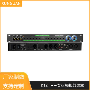 FX12 factory direct sales professional with Bluetooth digital analog effect karaoke reverberation effect processor