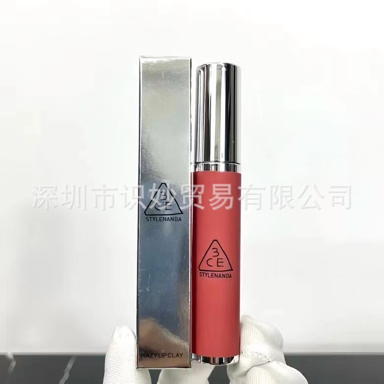 新品CE奶唇泥唇釉唇彩口红哑光铁锈棕女生丝绒口红枫糖肉桂色|undefined