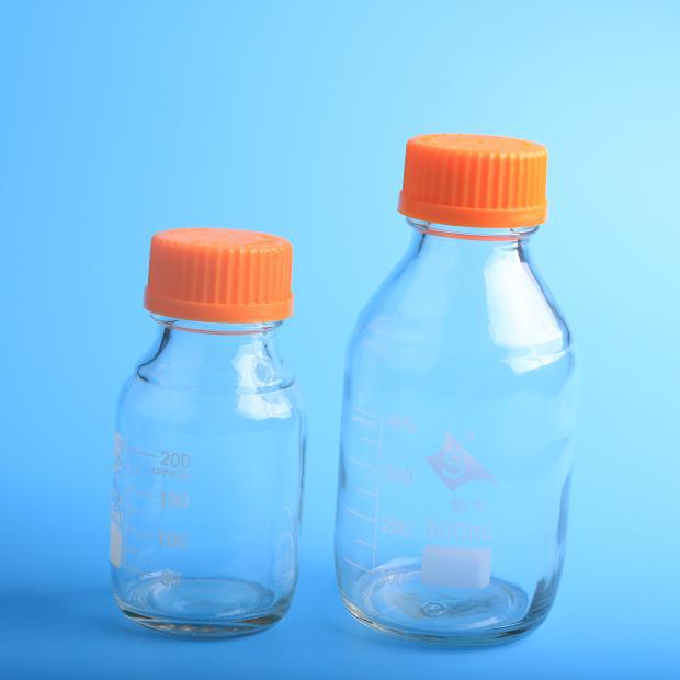 100ml/250ml/500ml/1000ml蜀牛丝口试剂瓶可承受高温高硼硅玻璃