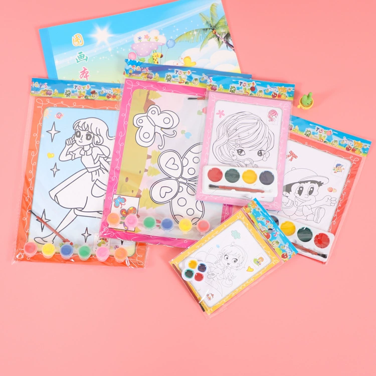 Kids Acrylic Watercolor Painting Set, Early Education Graffiti Kit, 9×12 cm to Large