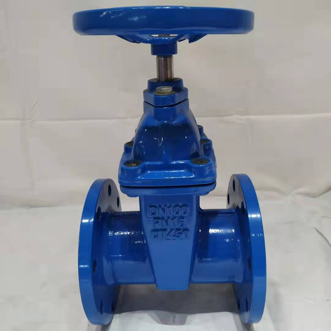 铸铁法兰闸阀 Z45X-10Q 弹性座封暗杆闸阀 大口径规格软密封闸阀