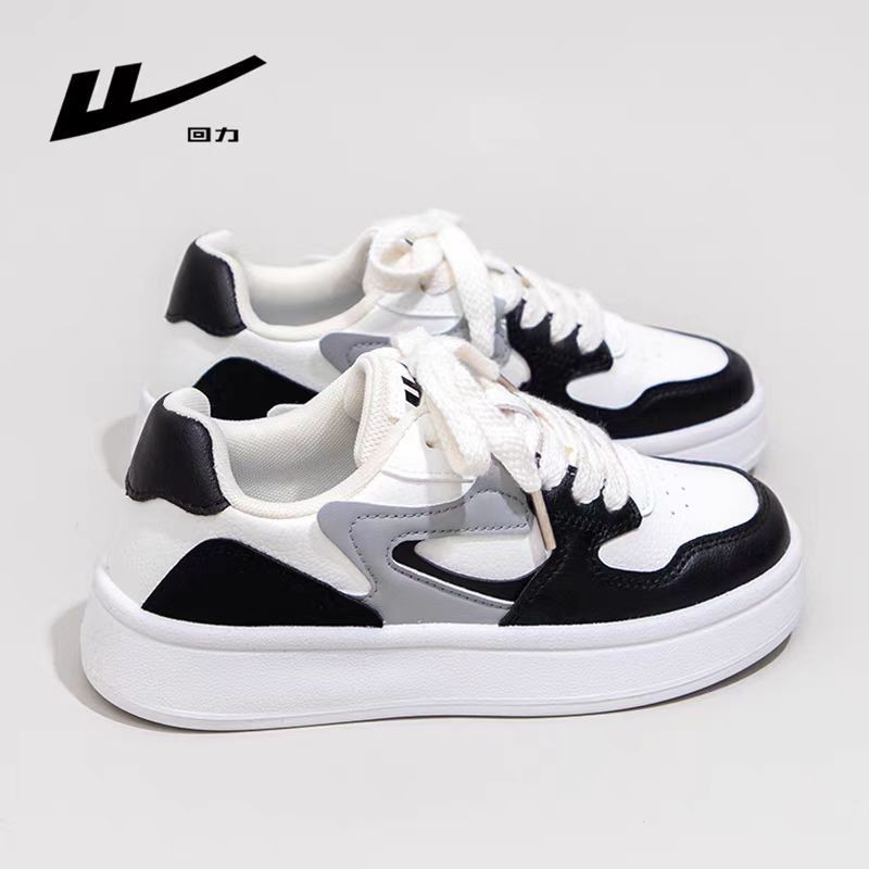 Baja fuerza de retroalimentación de color sólido zapatos casuales de invierno minimalistas de viento con cordón de algodón de estilo universitario zapatos de skate cálidos