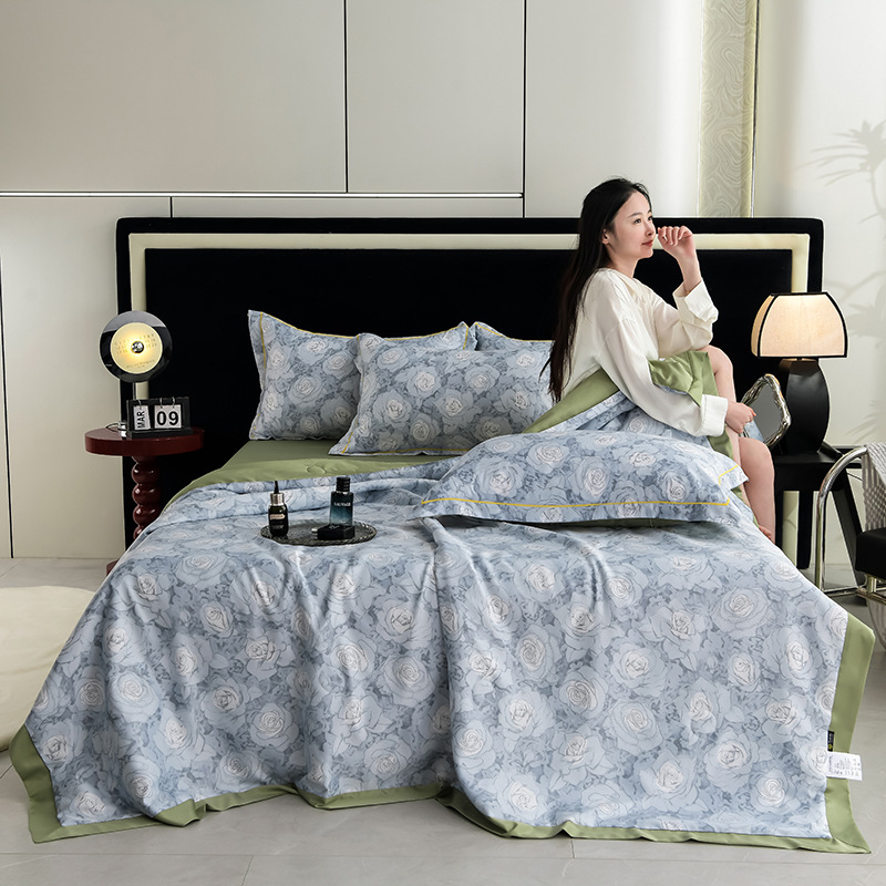 긴 꽃 바다-블루