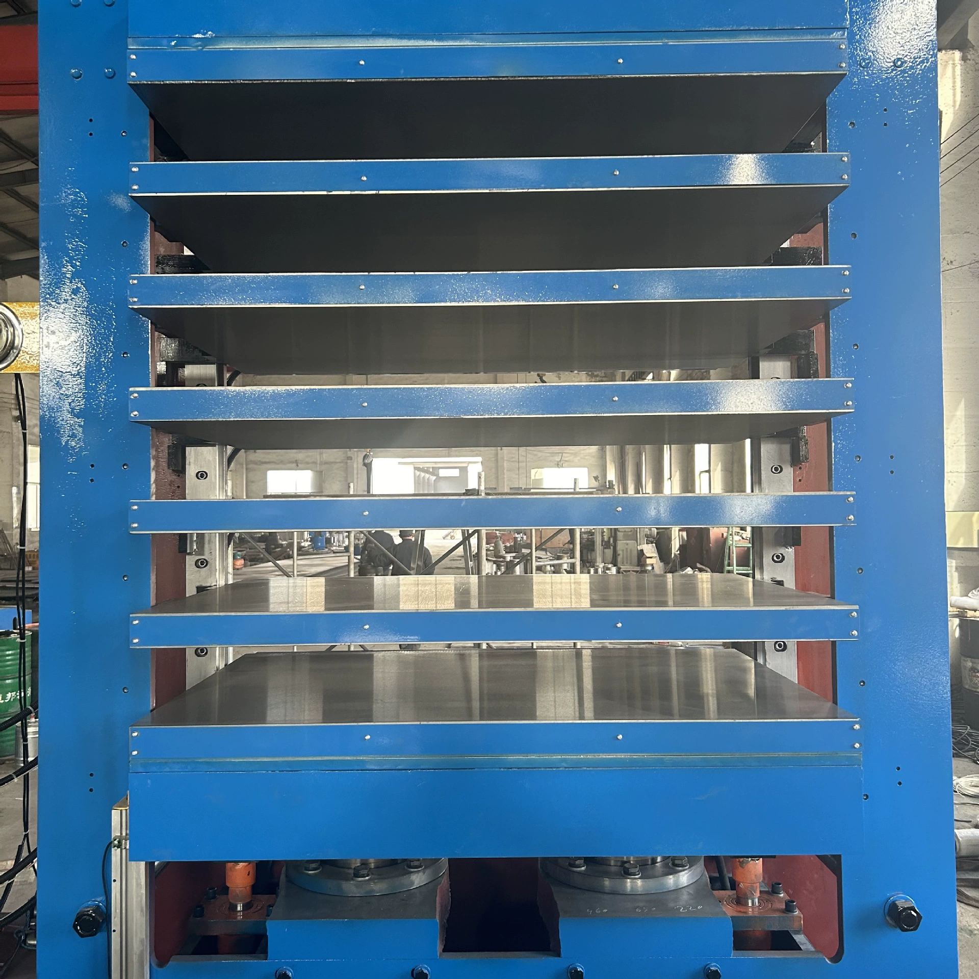 Фабрика прямых продаж рама-рамка двухцилиндровый многослойный автоматический плоский горячий пресс из углеродного волокна композитный лист пресс-пресс