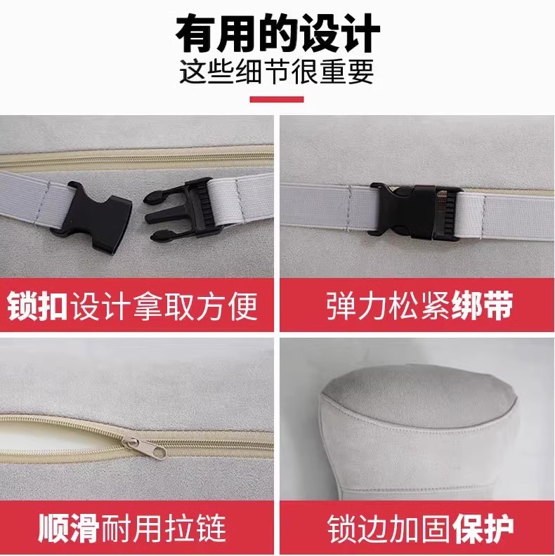 Car headrest neck pillow car car cervical neck pillow car sleeping pillow factory in stock