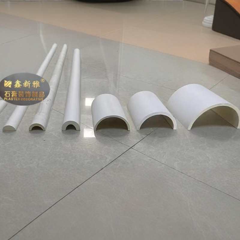 包边线条石膏背景墙线条半圆线造型装饰花线造型厂光面柱身