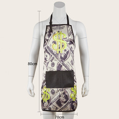 新款時尚多圖理髮圍裙髮廊專用理髮店專業剪頭髮圍布不粘發圍裙新