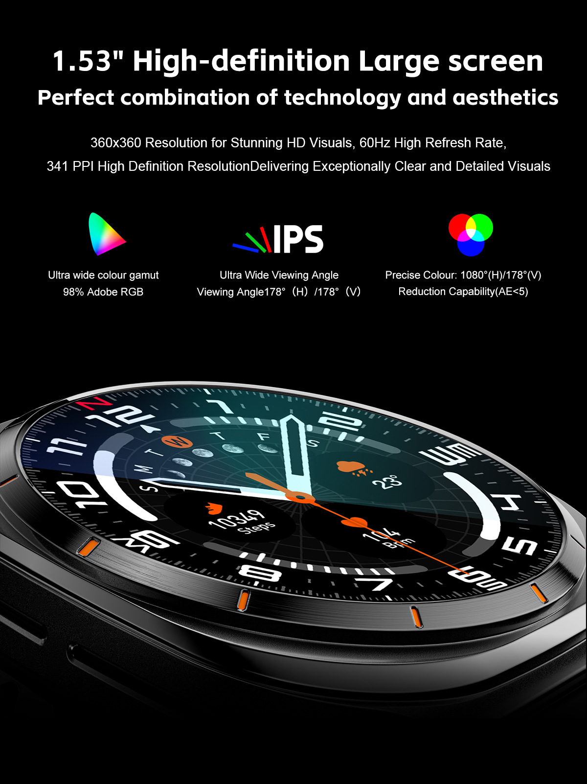 Smartwatch med integrerade tws hörlurar bluetooth sportklocka_voghion.com