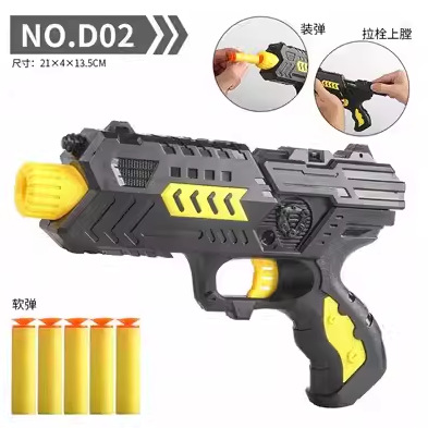 Transfronterizos infantiles M4 rifle de bala suave esponja gran tamaño AK47 pistola de francotirador juguete ametralladora