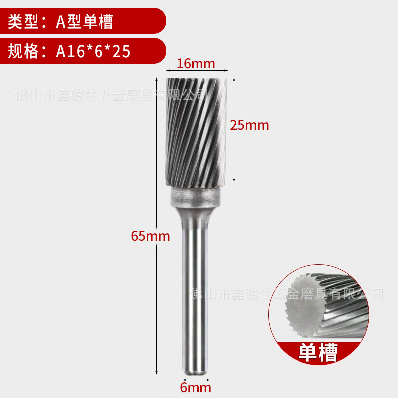 Fresa rotativa de tungsteno