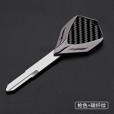 Suzuki GSX250R/GSX250R-A DL250/DL250-A – Motorcycle Key - gunmetal-color-carbon-fiber-pattern-lm-01