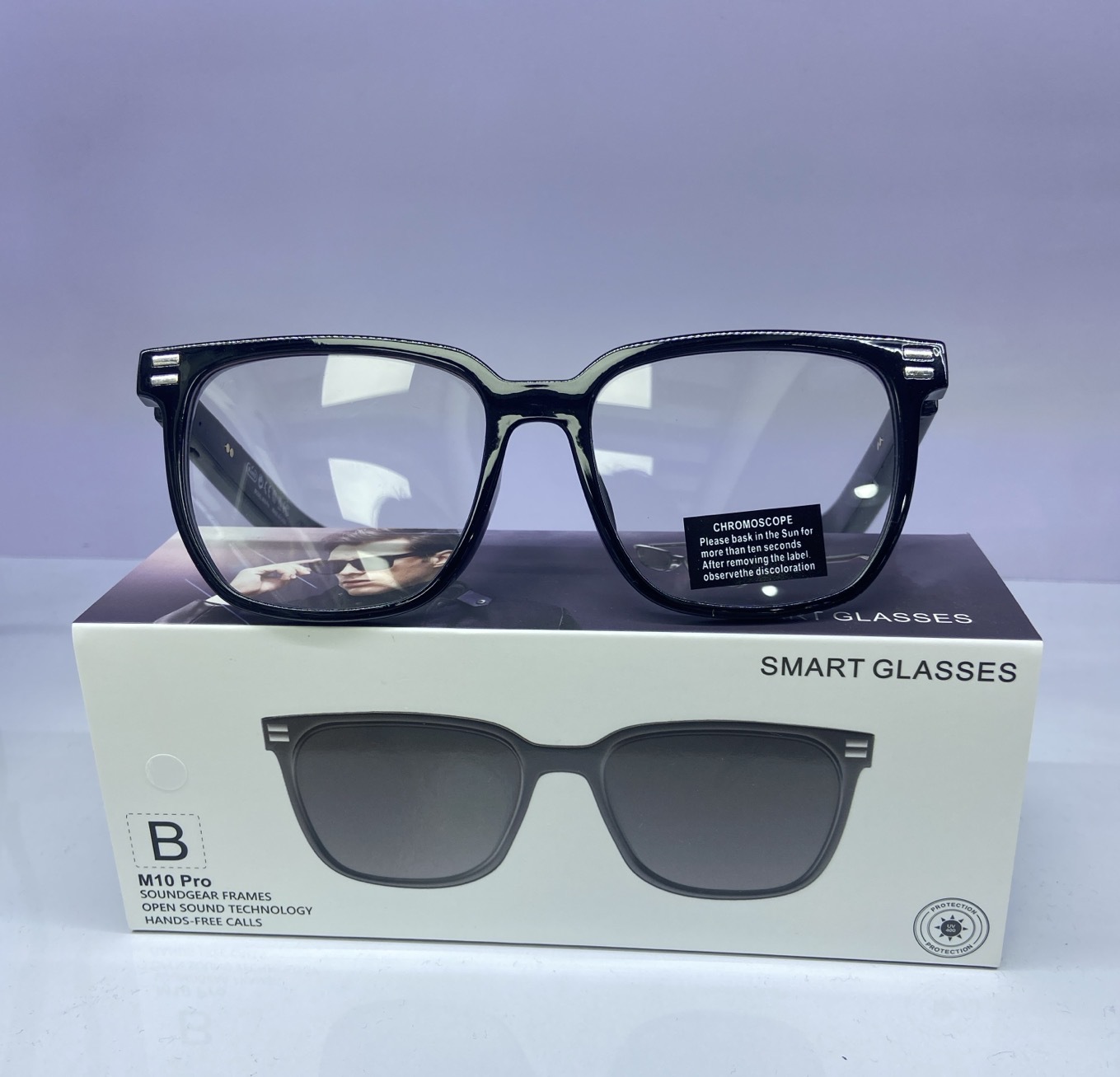 Gafas de sol inteligentes con traductor ia audio bluetooth_voghion.com