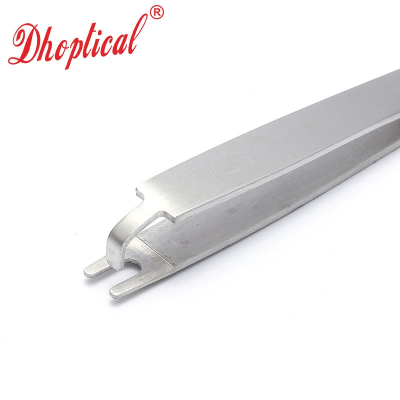 Glasses, auxiliary tweezers