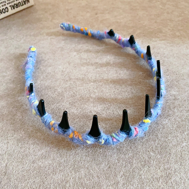 Europeo y americano diamante completo Super brillante elegante diadema de moda todo fósforo color diamante pelo presionando diadema personalidad simple moda Internet celebridad accesorios para el cabello