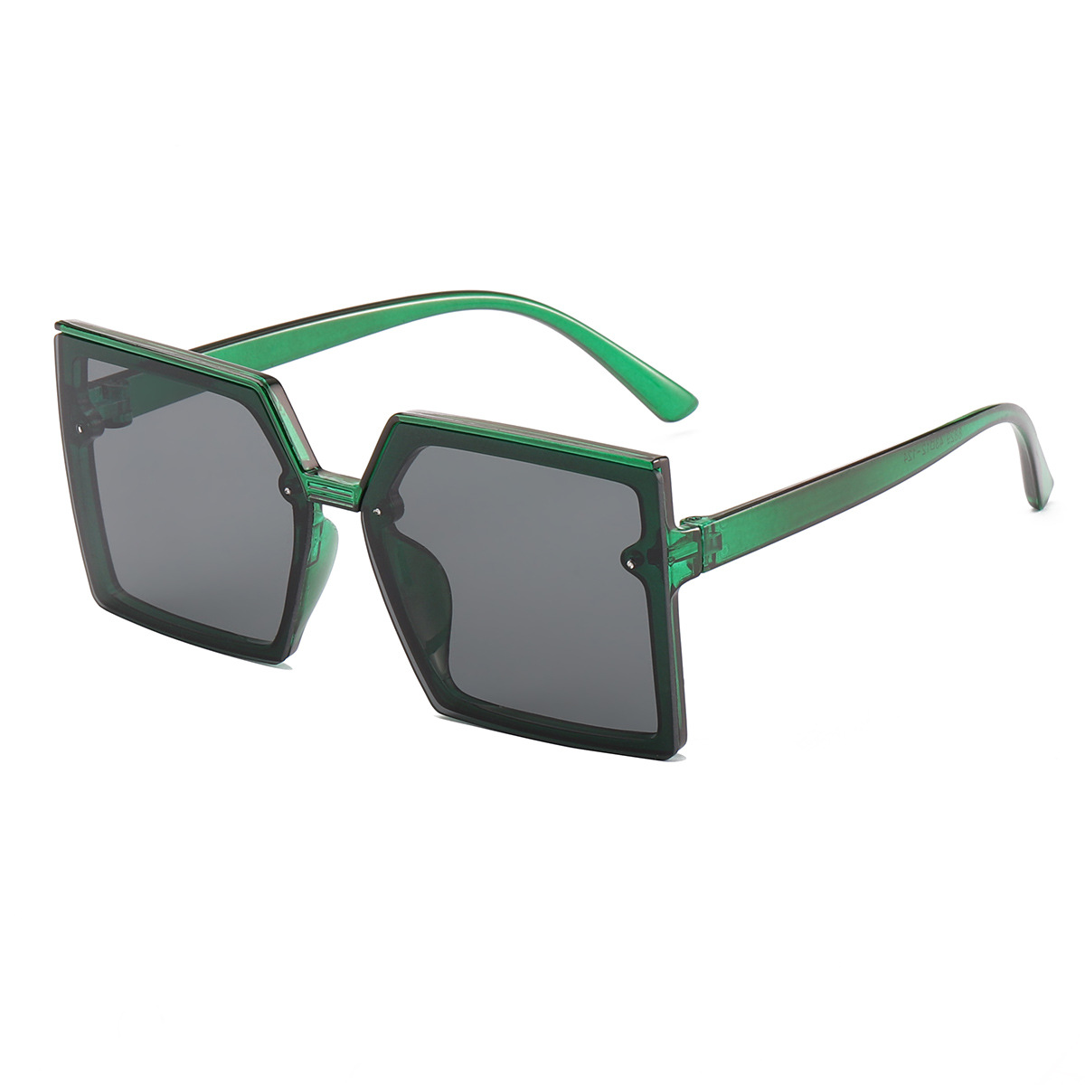 Pieza gris Marco verde