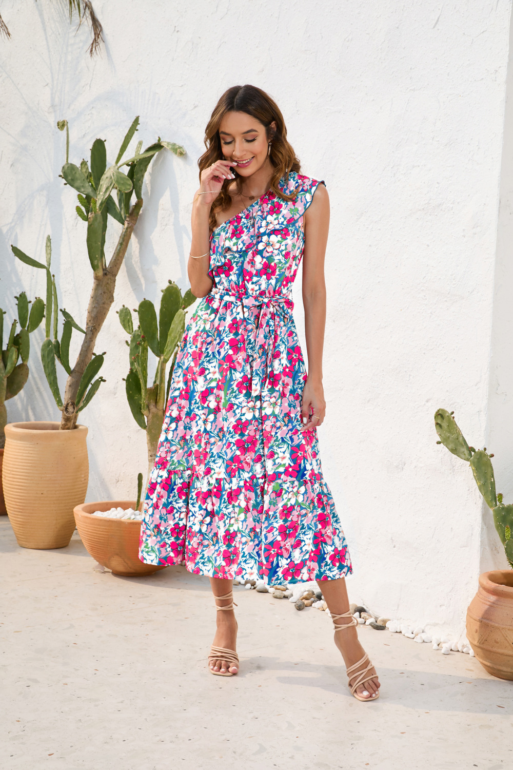 SWING MIDI DRESS