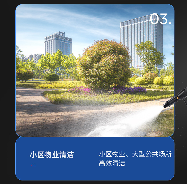 Household Fully Automatic High-Pressure Car Washing Machine, Car Cleaning Water Gun, Portable Mobile Small High-Pressure Cleaning Machine Factory