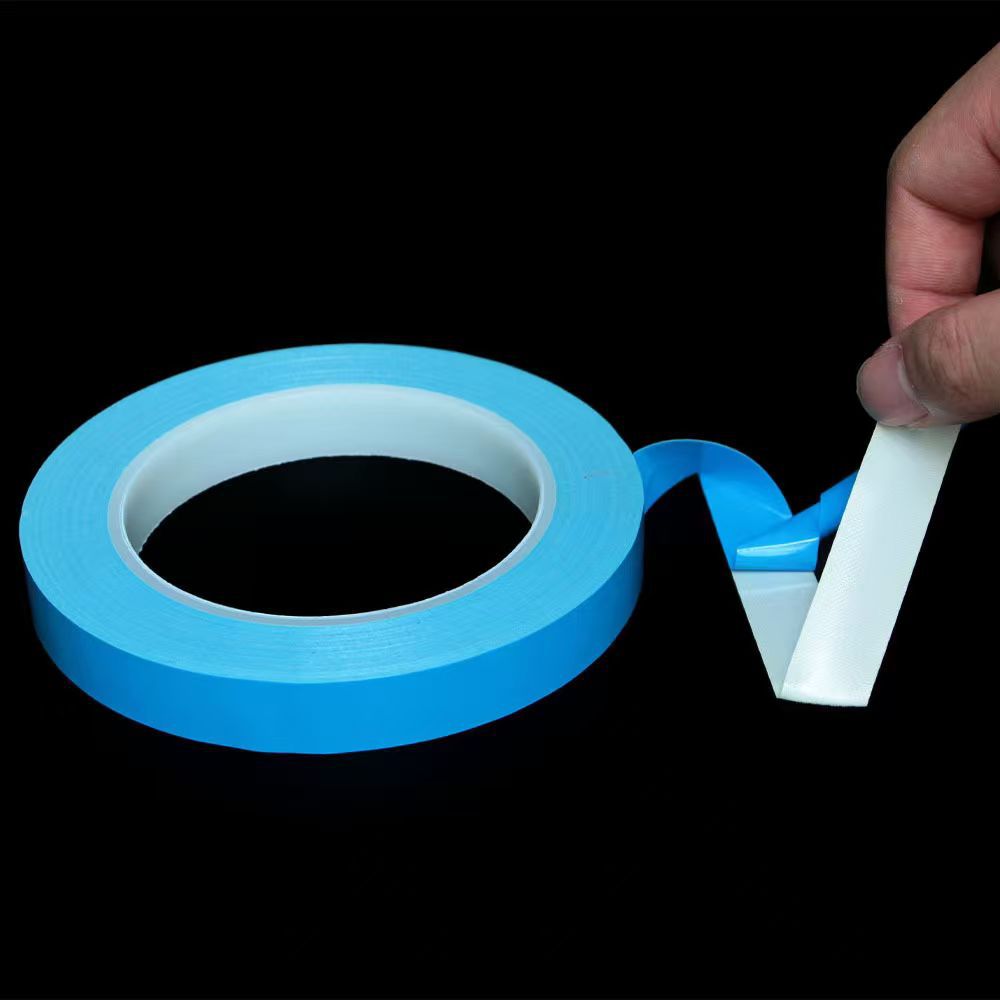Blue double-sided tape