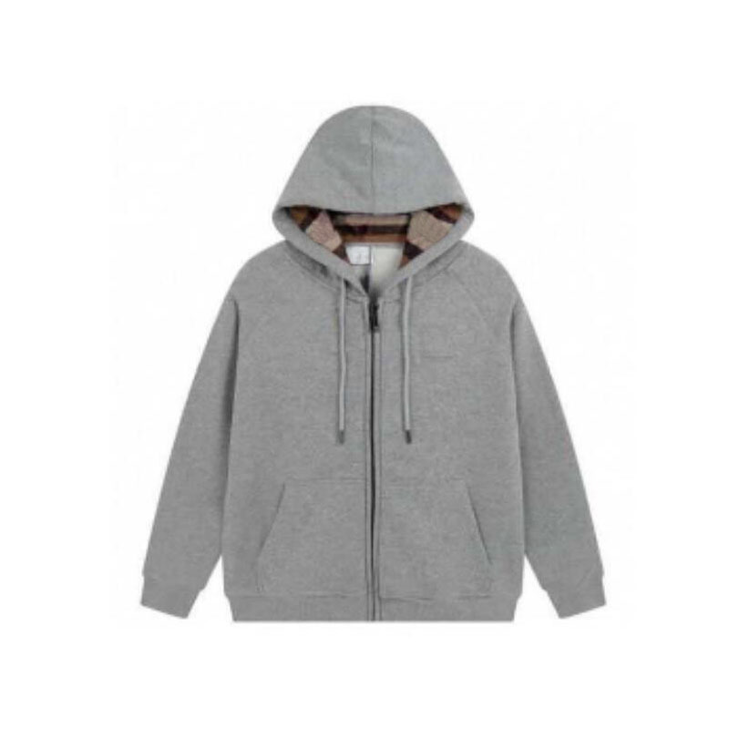 男高品质英伦风连帽男卫衣B春秋男女同款夹克开衫拉链L现货可定LO