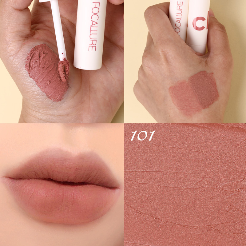 Focal air mist lip putty matte velvet waterproof and colorfast leading lady Lip Glaze popular fa179