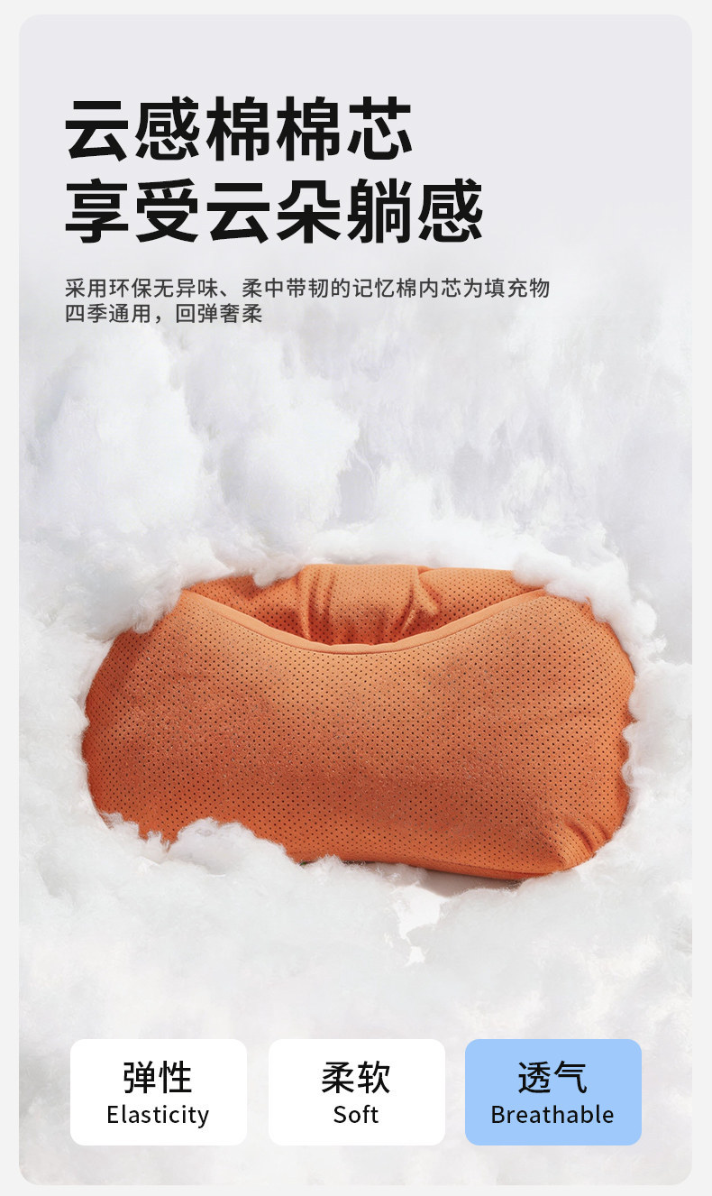 Suitable for Geely Xingyue/L/Boyu L/Xingyue L/Xingrui/Emgrand car pillow and lumbar support with double-layer neck and waist protection
