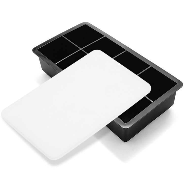 Molde de cubo de hielo de silicona molde de hockey sobre hielo 4 rejilla 4 Bola 6 rejilla 6 Bola 8 rejilla 8 bola caja de hielo cuadrado redondo cubo de hielo molde