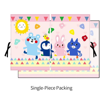 shade baby sun protection and – Car curtains - colorful-zoo-rear-side