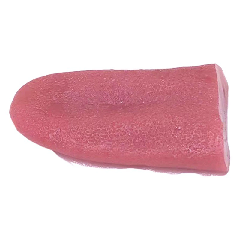 Стальная игла пирсинг языка Волшебный реквизит Хэллоуин День Дурака трюк всего тела язык игрушка поддельный язык имитация языка