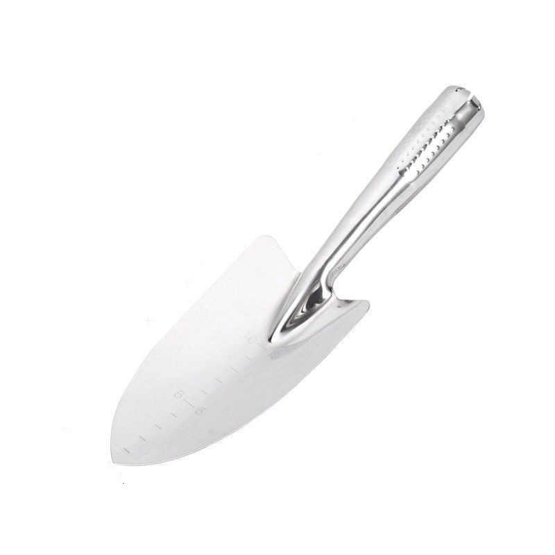 Todo el acero inoxidable engrosada pala rastrillo pala mini pala rastrillo traje balcón cultivo de hortalizas y suculentas herramientas de jardinería