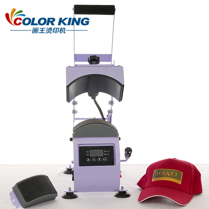 二合一手動帽子焼き機cap heatpress machine野球帽五弁帽子熱転写機|undefined