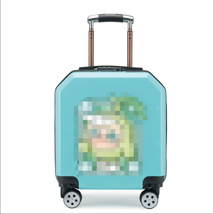 진한 파란색 계란 소년