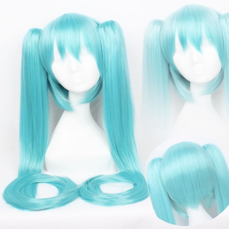 Peluca de anime cosplay pelo Hatsune Miku pelo flor de ciruelo Qianben Sakura clip de boca de tigre de anime punto de fábrica