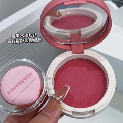 HERORANGE~輕彩亮顏腮紅膏清透自然顯色粉質細膩不易暈染啞光胭脂