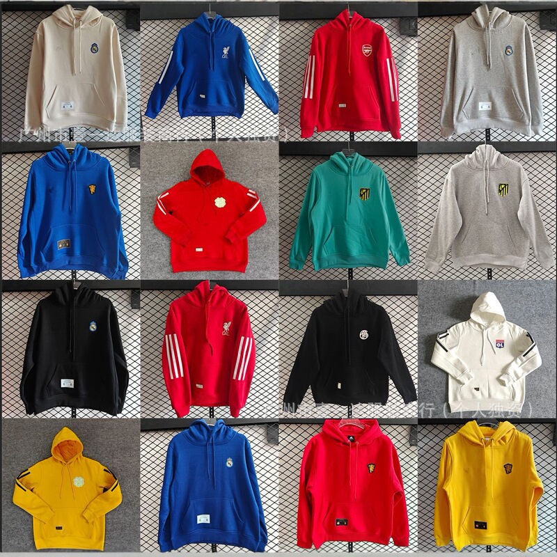 Sports Casual Clothing Manchester United Atletico Madrid Arsenal Real Madrid Bayern Celtic Liverpool Lyon Fleece Sweatshirt Sports Casual Clothing Manchester United Atletico Madrid Arsenal Real Madrid Bayern Celtic Liverpool Lyon Fleece Sweatshirt