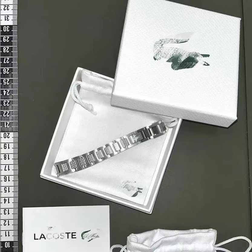 Lacoste Metropole Bracelet Stainless Steel Silver