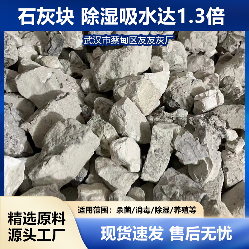 湖北厂家氧化钙 石灰 生石灰块 石灰粉 工业三级生石灰粉状