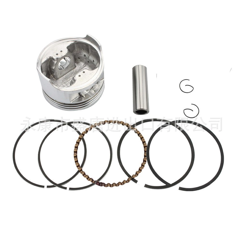 GOOFIT 57.4mm piston kit fit GY 6 150cc ATV moped 157QMJ