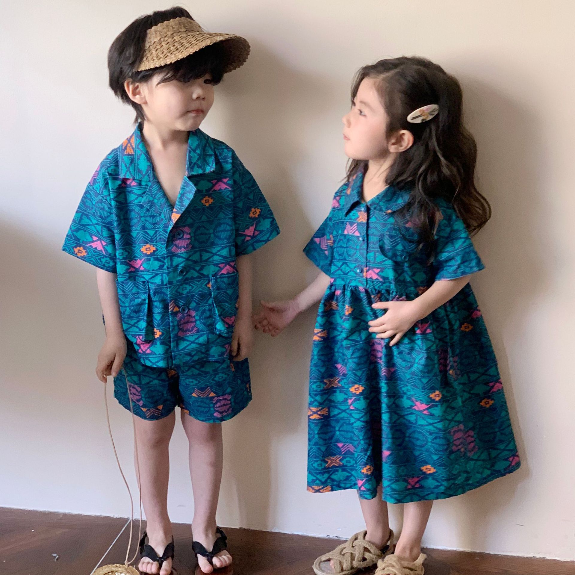 Summer denim set for boys