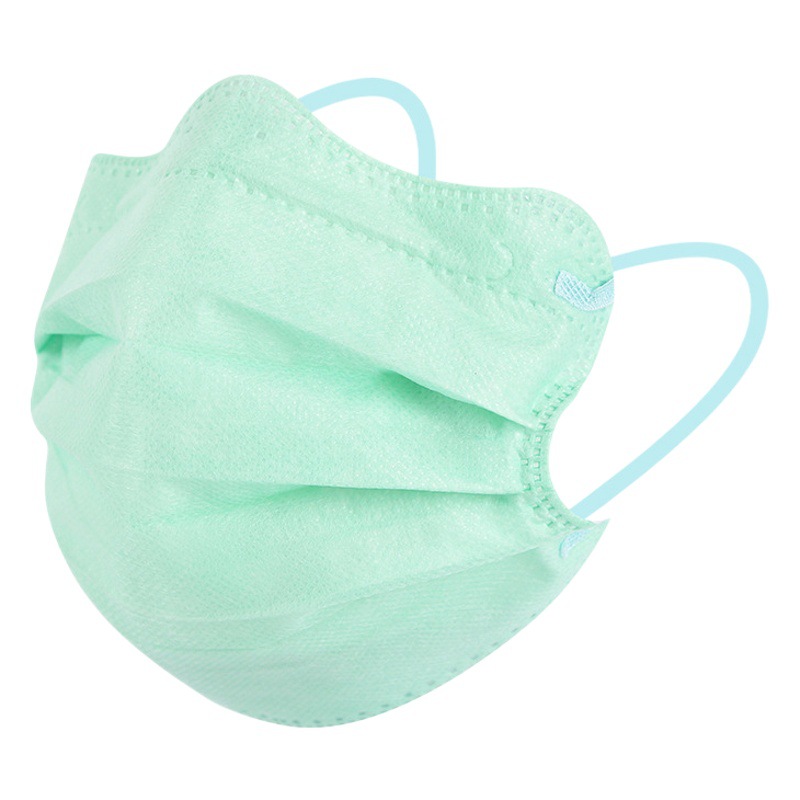 Macaron de alta apariencia V máscara de protección ocular ángulo en forma de mariposa desechable Morandi color al por mayor independiente celebridad en línea