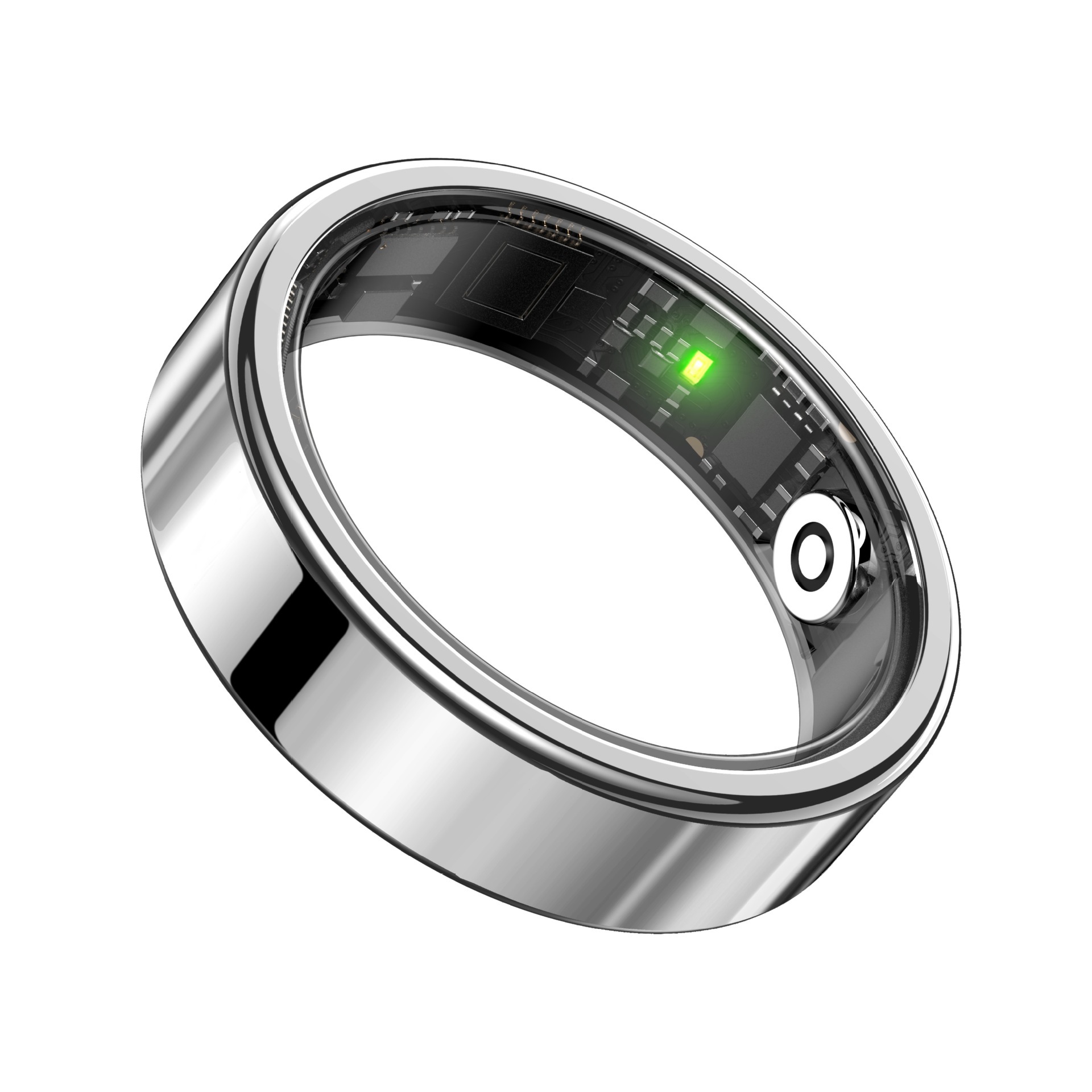Anillo inteligente multifuncional de venta caliente para fotos de frecuencia cardíaca de 6.8mm oxígeno sanguíneo portátil detección de sueño Bluetooth saludable