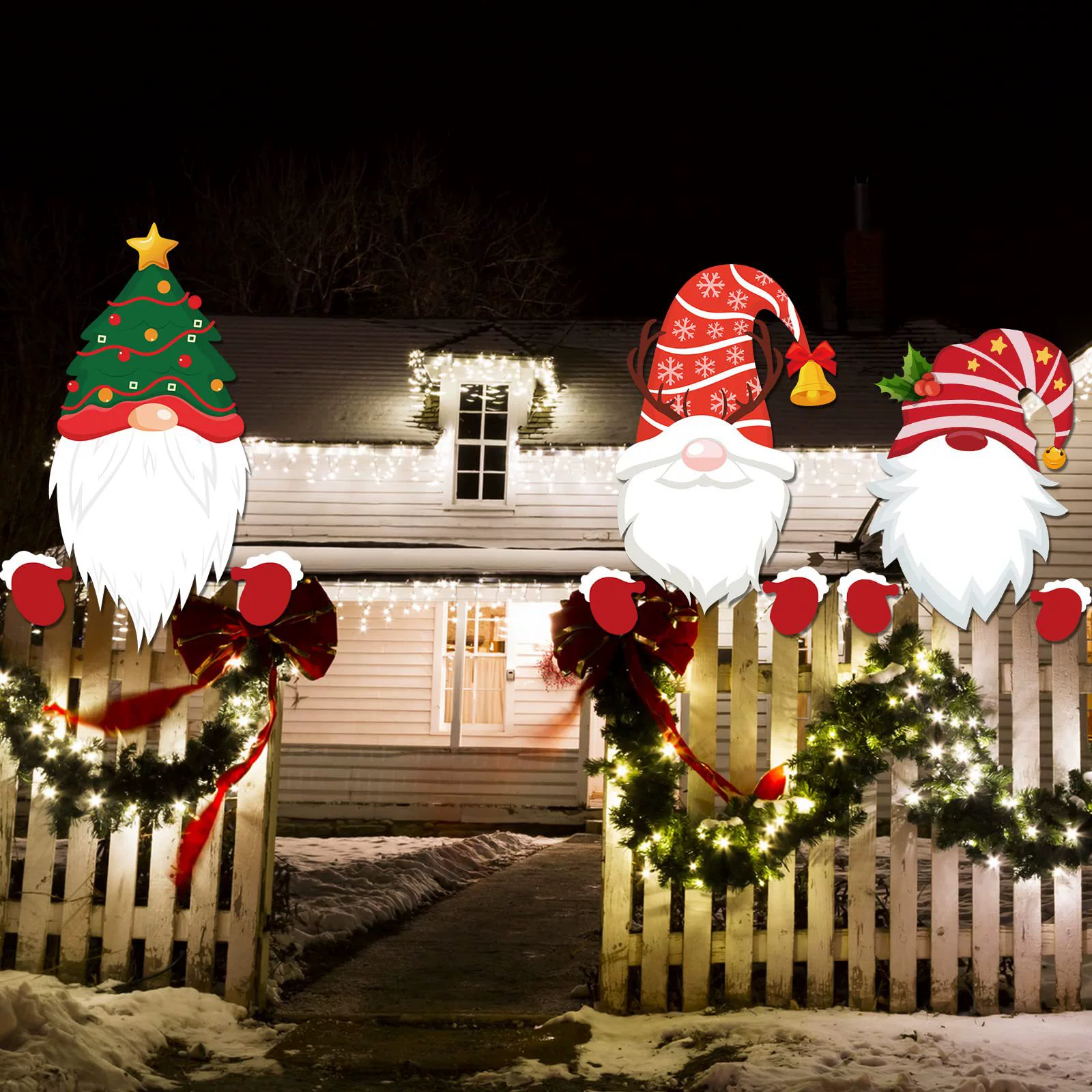 Christmas travel decorations for gazebo, (Cross-border trading)