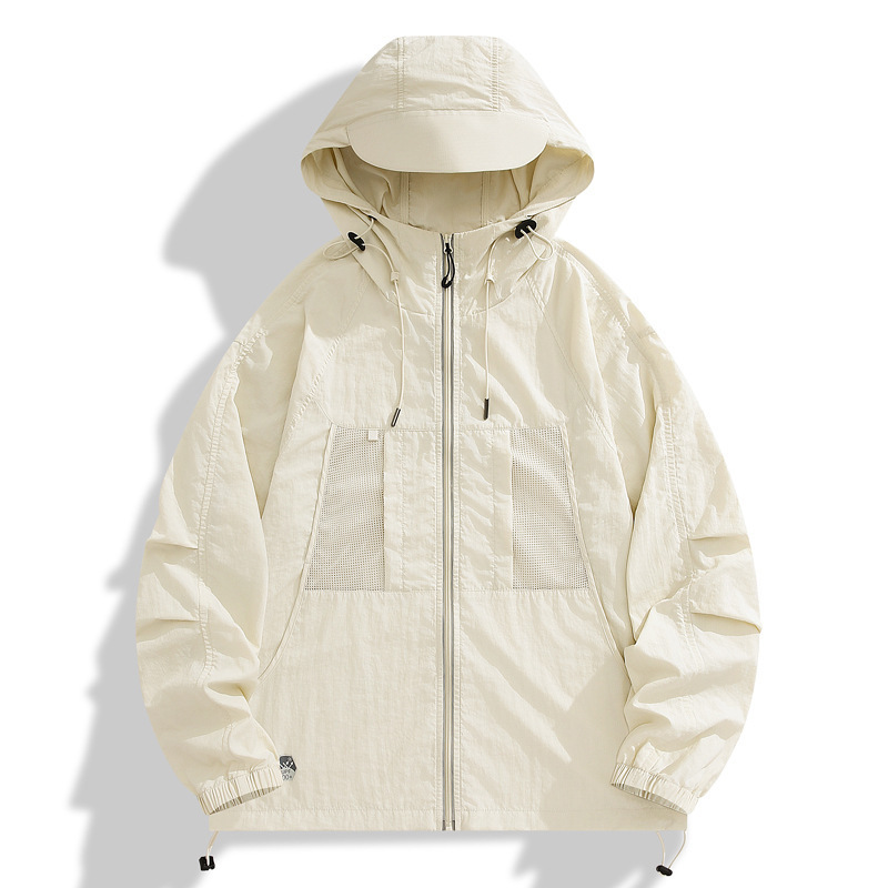 New Upf50+ Skin Clothing Summer Ice Silk Cool Sun Protection Clothing for Women Outdoor Mitongge Elastic Breathable Fishing Clothing for Men