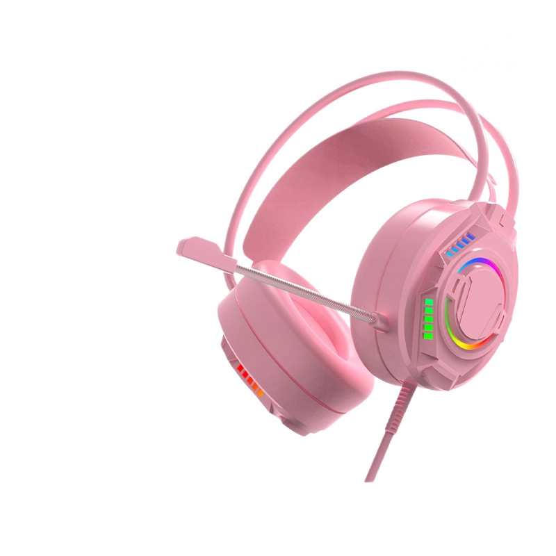 502 auriculares diseñados por el fabricante auriculares de juegos de computadora auriculares de clase de Internet café auriculares USB auriculares de luz RGB