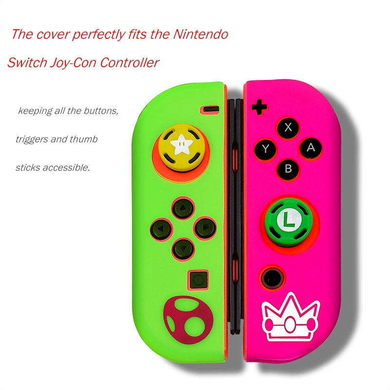 Силиконовый чехол для джой-Кон Nintendo Switch, защитный чехол ручки Switch NS jet warrior 3