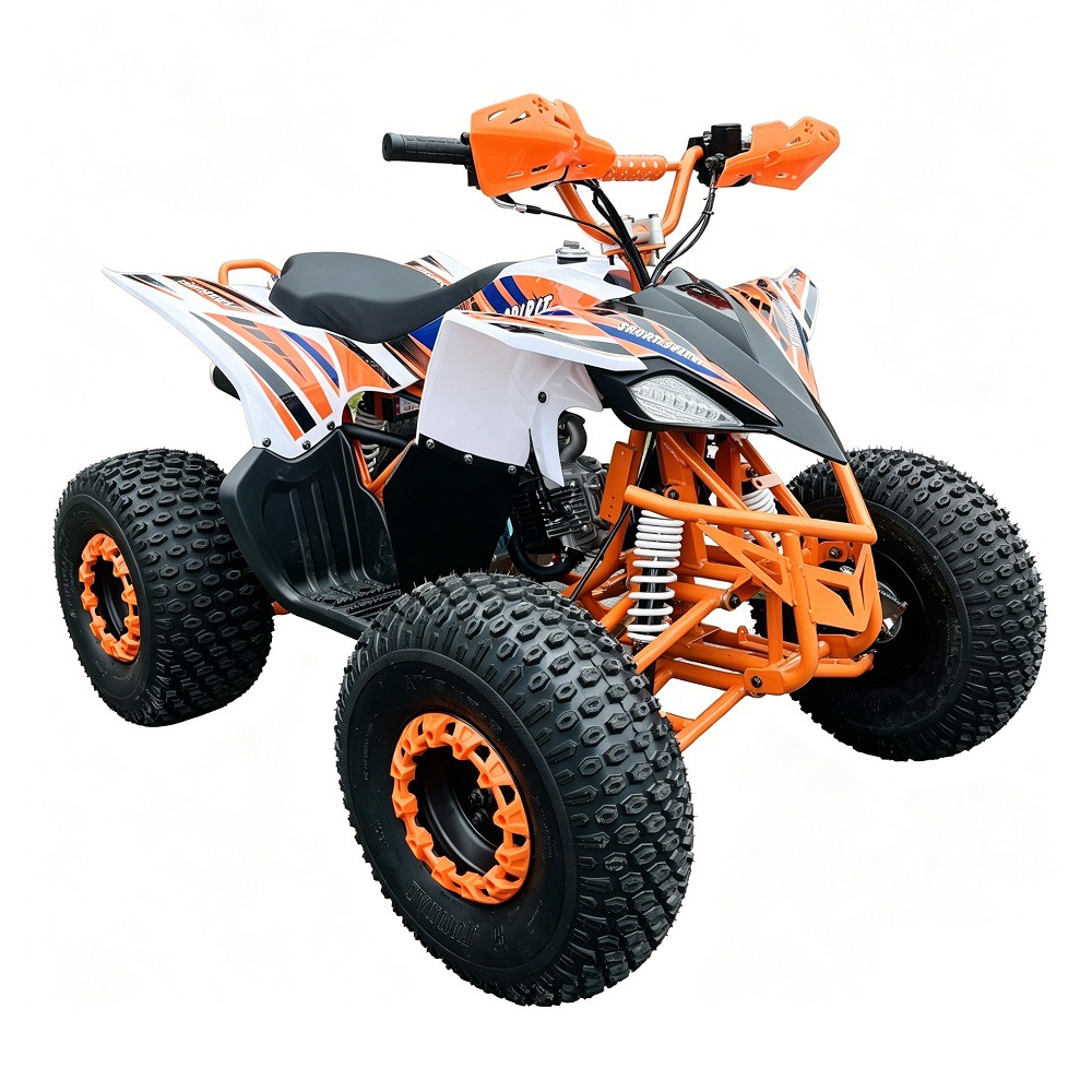 Cuatrimoto Todoterreno ATV 125cc de Hierro y Plástico a Gasolina